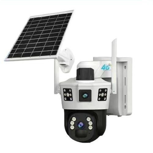 v380双镜头td36 td35太阳能4g或wifi监控摄像机头camera跨境工厂